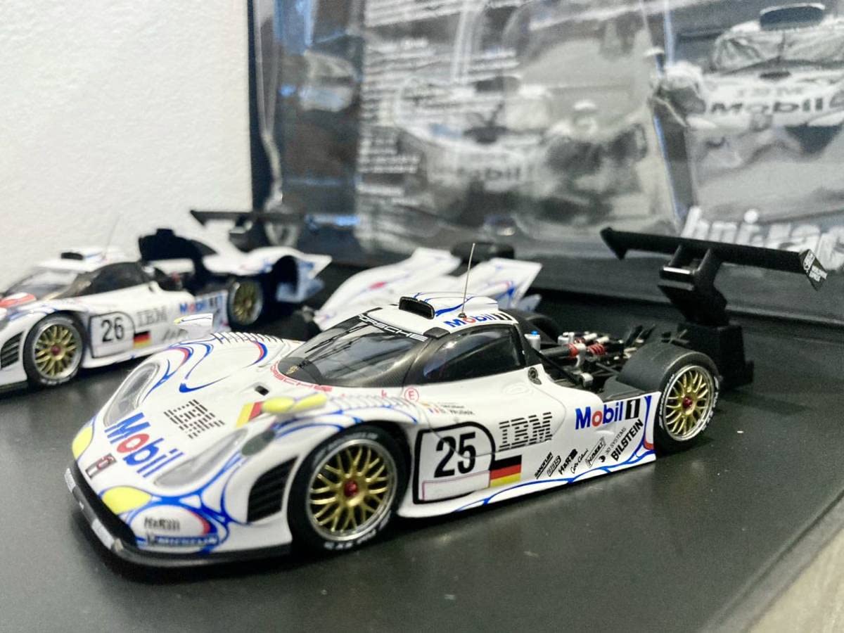 HPI 1/43 Porsche 911 GT1 1998 LM